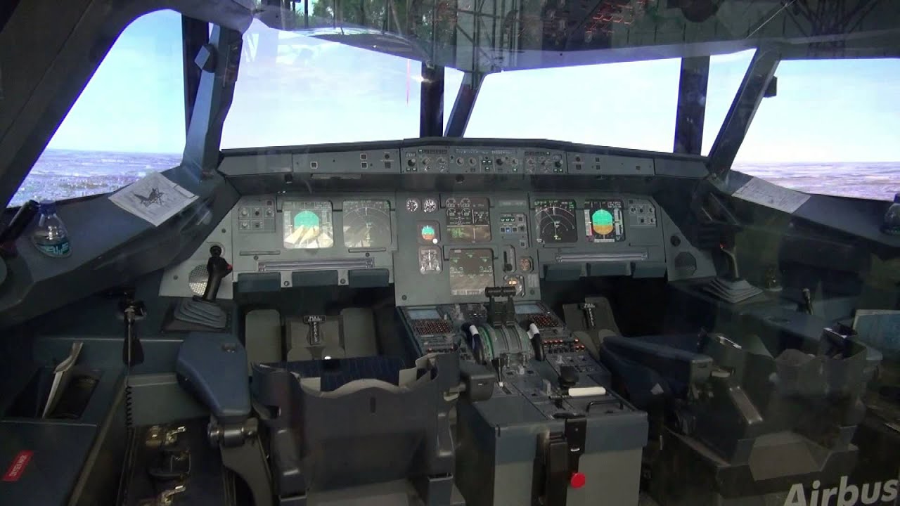 Airbus A320 - Simulated landing at Ronald Reagan Washington National Airport