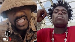"Line Up That Fade" Ray J Goes Off On Kodak Black After His Drink Champs Interview! 🥊