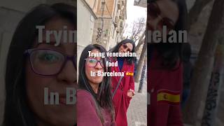 trying Venezuelan food in Barcelona #barcelona #weekendtrip #foodie #travelblogger #travel