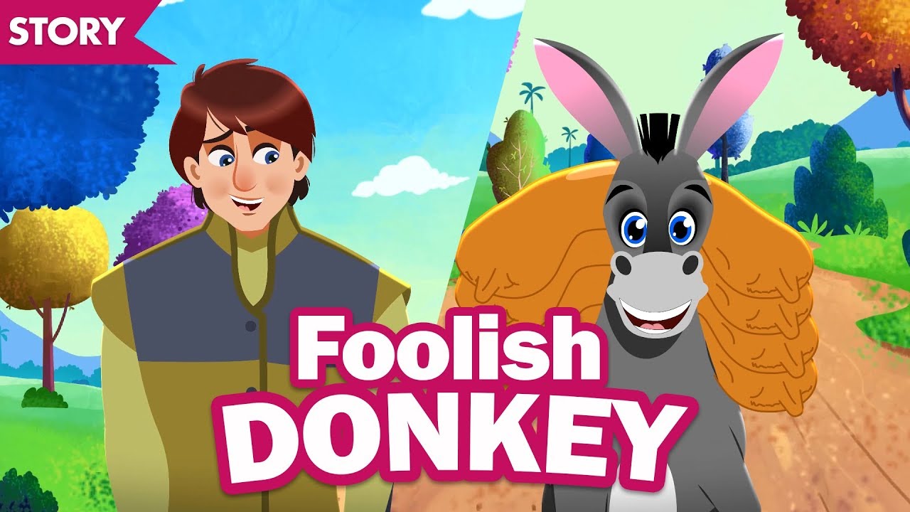Foolish Donkey Story Stories For Teens Fairy Tales In English Moral Stories By Tinydreams Youtube