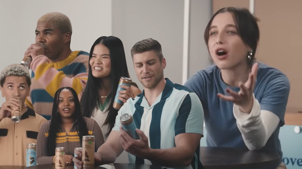 strangers taste test our new product...