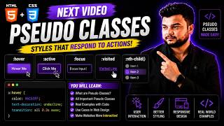 CSS Pseudo Classes Tutorial #16 | Hover, Active, Focus & First Child in Urdu/Hindi