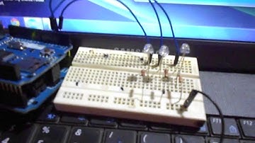 Arduino Ethernet "control de 3 led por ip en html