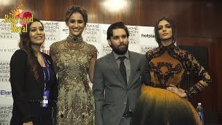 Aisha Sharma & Malvika Mohanan Walk The Ramp For Kartikeya At Lfw Winterfestive 2018 Part 2