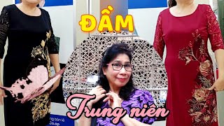 Vlog 370 : Mua sắm ĐẦM nhân dịp Lễ Halloween sắp tới cho tuổi Trung niên .