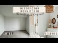 Decoración dormitorio - Parte 2 - ¡Te mostramos el cambio! Ideas para decorar a bajo coste