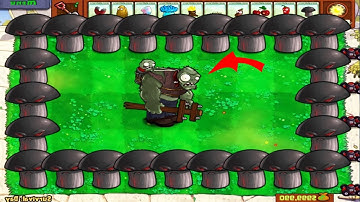 Doom-Shroom vs Gargantuar Zombie - Plants vs Zombies Battlez