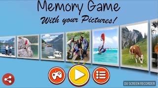 Your Pictures Memory Game - Demo Video screenshot 5