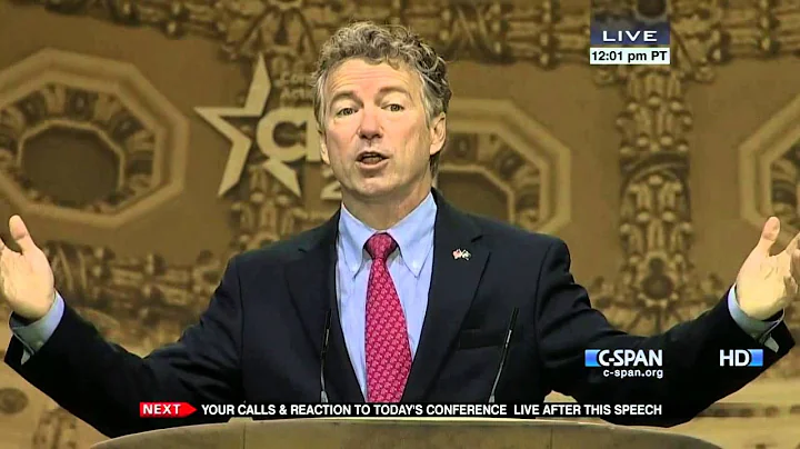 Sen. Rand Paul (R-KY) remarks at CPAC (C-SPAN)