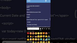 print current date in javascript #shorts #short #short video #youtubeshorts #Youtube #trending