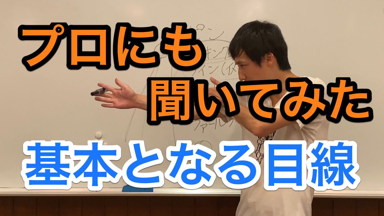 ライン取りが苦手な人必見！プロにも聞いてみた　各投球動作での目線！
