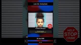 Lorain Ohio Booking Records - 20 July 2026