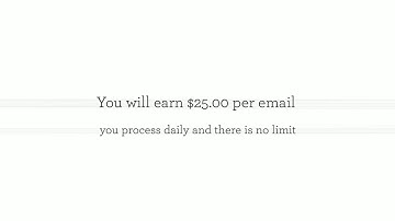 Make Money With Email Processing - $200-$1000 A Day!