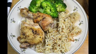 Instant Pot Mini 3qt Chicken and Everything Bagel Rice