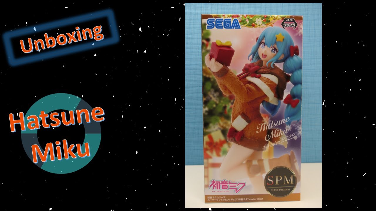 Hatsune Miku  Winter 2022  SPM  Sega Unboxing