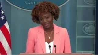 NO!!!" Reporters GROAN in unison at the ABSURDITY of karine Jean Pierre STATEMENT😂😂🇱🇷😎