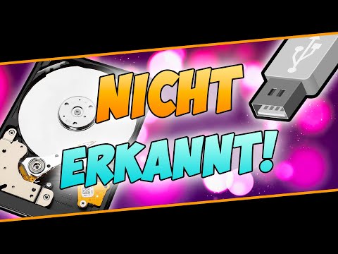 FESTPLATTE wird NICHT erkannt! | USB-Stick / Laufwerk | Windows 10 / 7