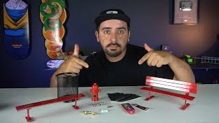 Obstáculos de Ferro! FINGERBOARD UNBOXING!