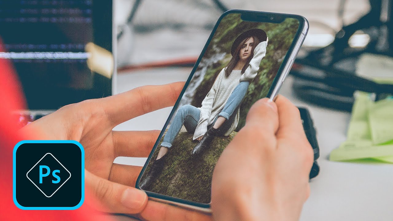 Download Add Any Photo To Iphone Screen Photoshop Mockup Tutorial Youtube