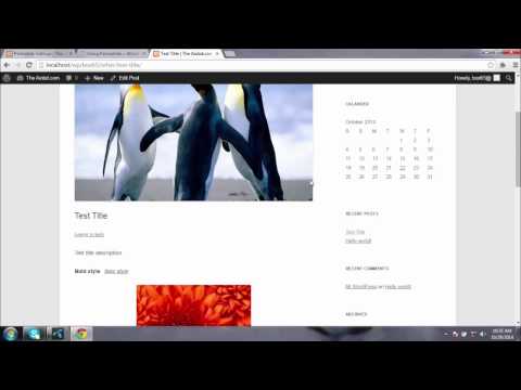 wordpress Bangla tutorial part-9: permalinks setting