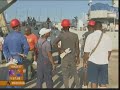 Arriba buque de la armada dominicana con ayuda para damnificados