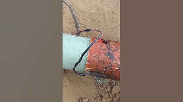 GRP Pipe Jointing Step-02 Headting the Joint 100 C