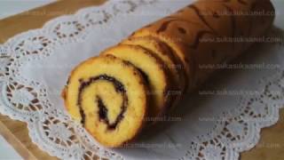 Vanilla Swiss Roll | Suka Suka Amel