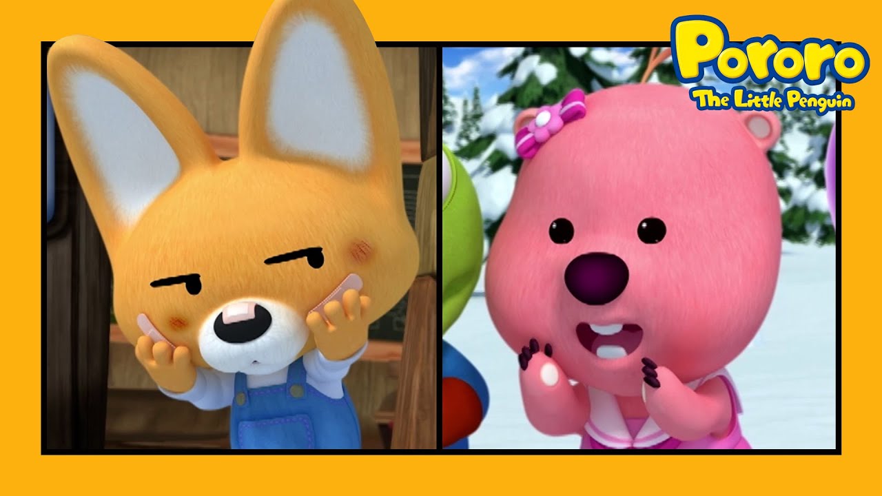 Pororo Kids Feelings Theater | #12 I want to be good at ice skating, too | Pororo English