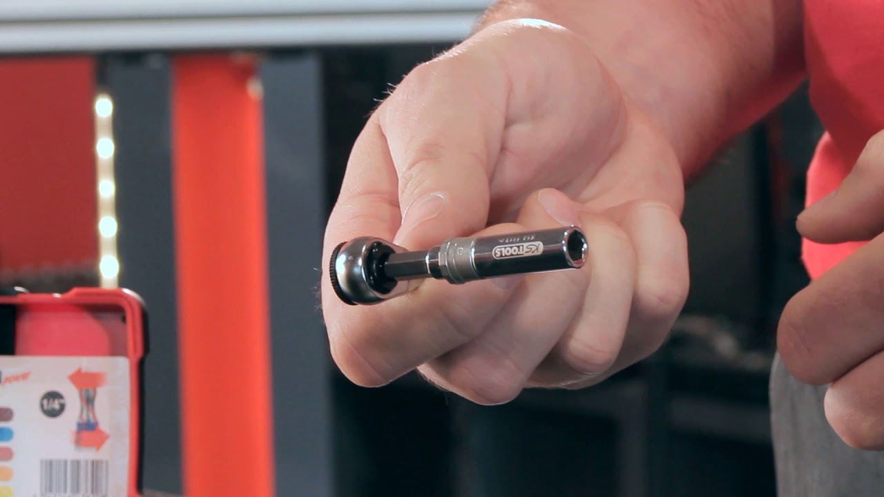 KS TOOLS TORSIONpower Bit-Box – 32-teilig, 1/4 Zoll, Mit Automatik-Bithalter