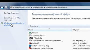 indexing service uitschakelen (windows 7)