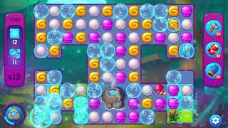 Fishdom 7385 Super Hard Level - 21 moves - NO BooSTERS