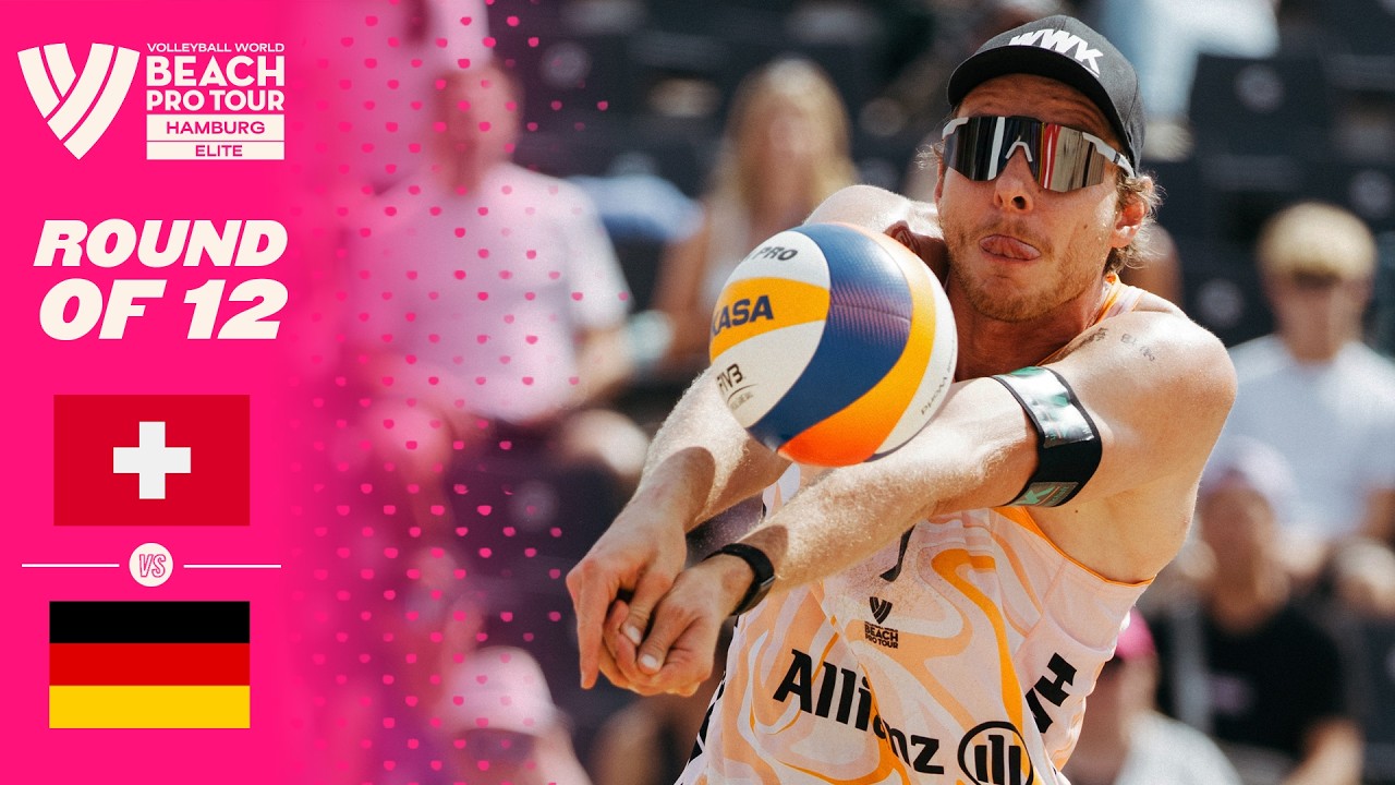 Friedli/Jordan vs. Ehlers/Wüst - Round of 12 Highlights | Hamburg 2026 #BeachProTour