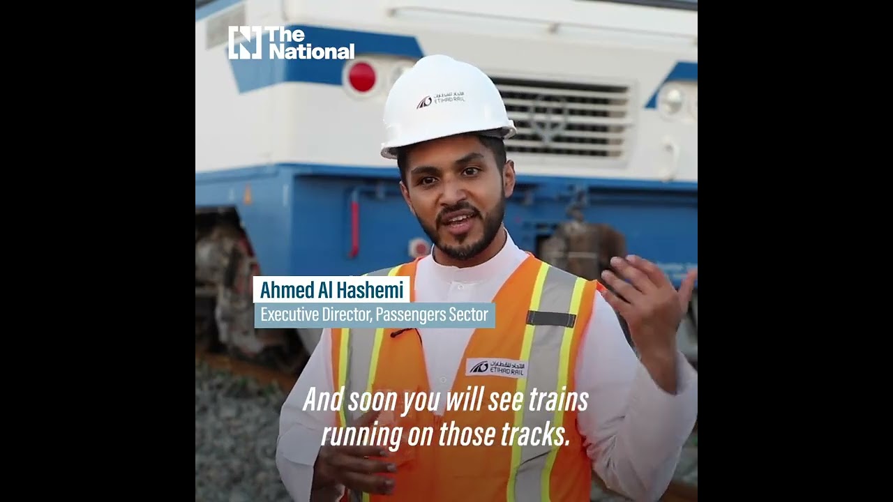 ITTIHAD Rail Passengers Train| Dubai to Abudhabhi