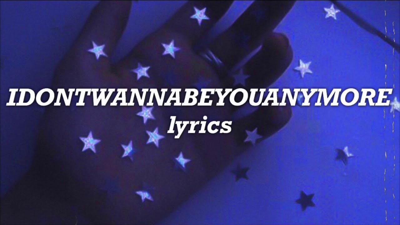Billie Eilish - Idontwannabeyouanymore (Lyrics) - YouTube