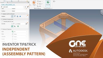 OneCADVN | Inventor Professional Tip& Trick | Gộp file Assembly thành file Part