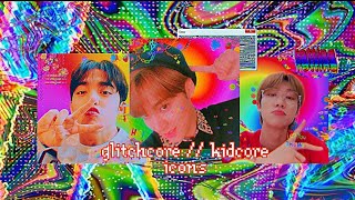 🧃ꖛ 𝙬𝙢𝙚 ৸͙ glitchcore 𖦹 messy icons screenshot 2