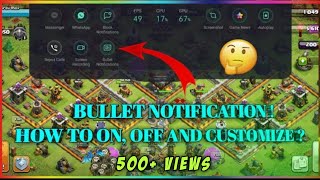 Control Bullet Notification in Realme Phone | Game Space | Sliding in Game Notification screenshot 5