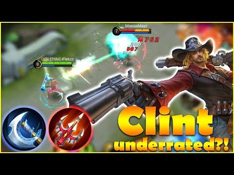 YOU SHOULD PLAY THIS HERO - UNDERRATED CLINT MOBILE LEGENDS @iFlekzz