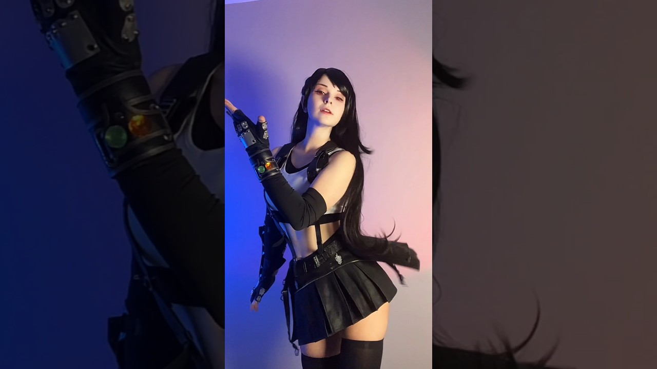 More Tifa cosplay dance 🖤 