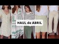 TRY ON HAUL de ABRIL | ZARA STRADIVARIUS y más - Marilyn's Closet