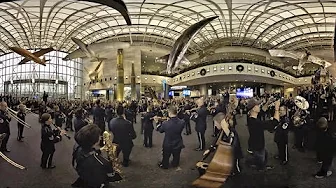 USAF Band Holiday Flash Mob 360! USAF Band Holiday Flash Mob 360!