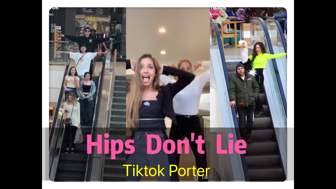 Hips Don T Lie Dance Challenge Compilation 2020 Tiktok Porter Youtube