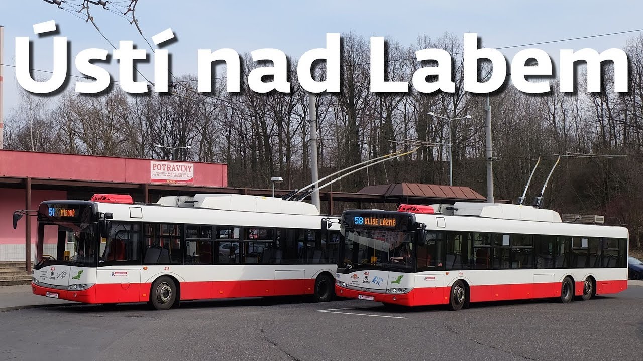 ÚSTÍ NAD LABEM TROLLEYBUS | Trolejbusy v Ústí nad Labem [2017]
