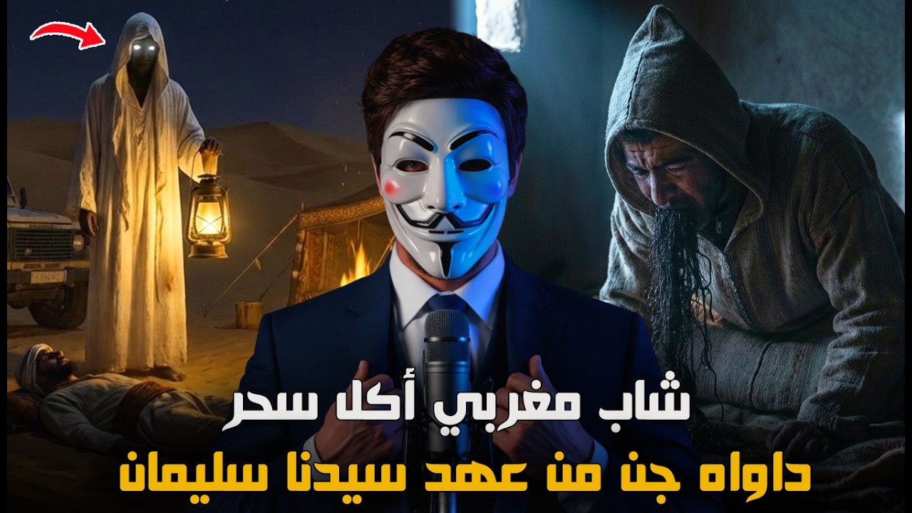 قصة شاب مغربي كان عندو سحر مأكول ولكن داواه جن عاش فعهد سيدنا سليمان | قصة مرعبة حقيقية