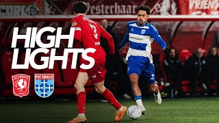 Summary FC Twente - PEC Zwolle