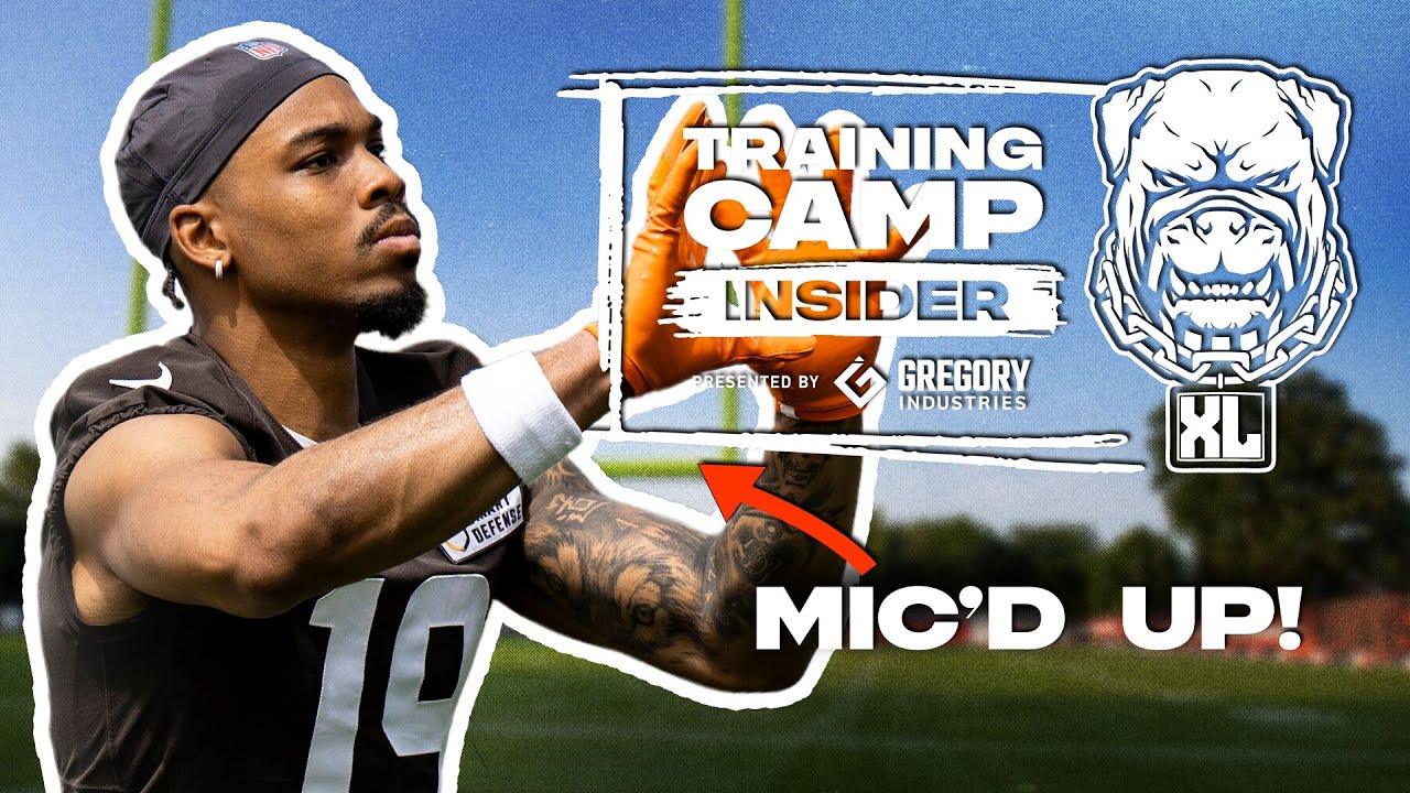 Upping the intensity with pads at Browns Training Camp! | Browns Training Camp Insider