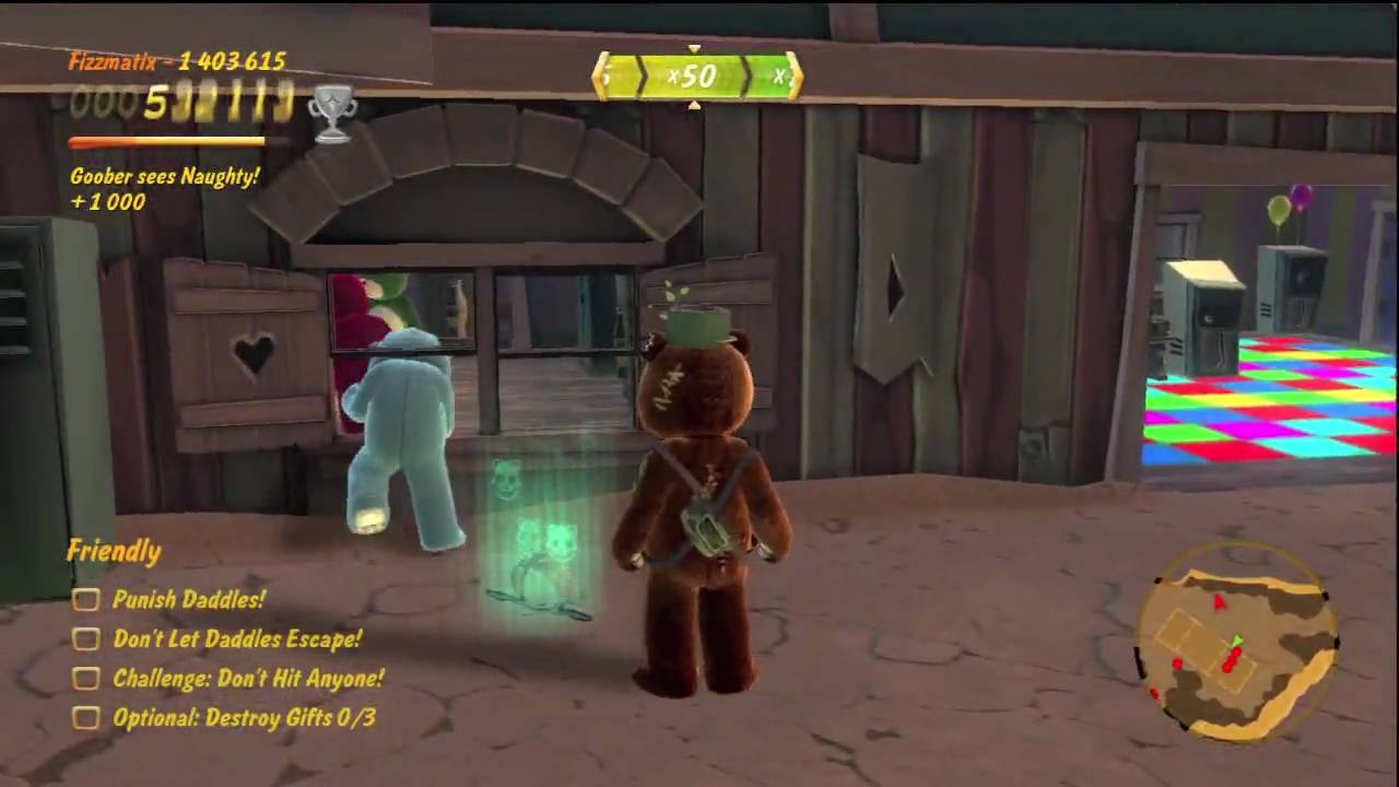 Naughty Bear Trap-tacular! Achievement