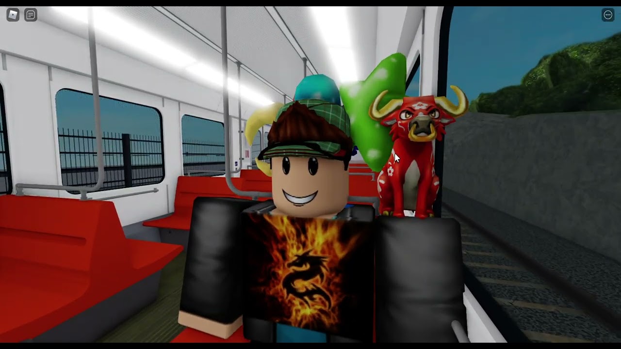 Roblox Helsinki Metro Simulator 2 ride from Kalasatama to Kulosaari