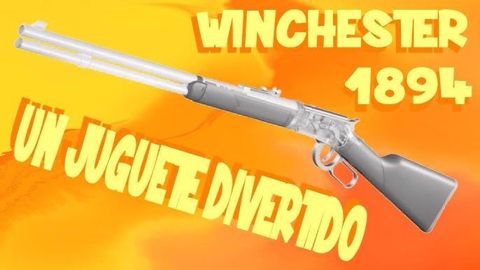 Winchester M1887 (juguete tipo NERF). La escopeta de Terminator 2. 