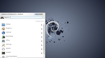 Install Debian 7.5.0 amd64. KDE Desktop.